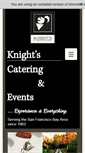 Mobile Screenshot of knightscatering.com