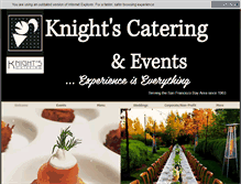 Tablet Screenshot of knightscatering.com